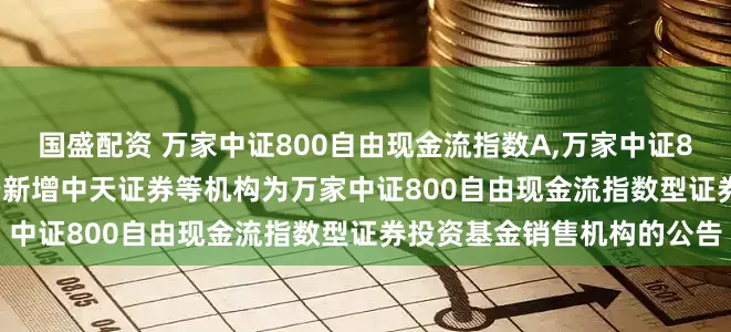 国盛配资 万家中证800自由现金流指数A,万家中证800自由现金流指数C: 关于新增中天证券等机构为万家中证800自由现金流指数型证券投资基金销售机构的公告